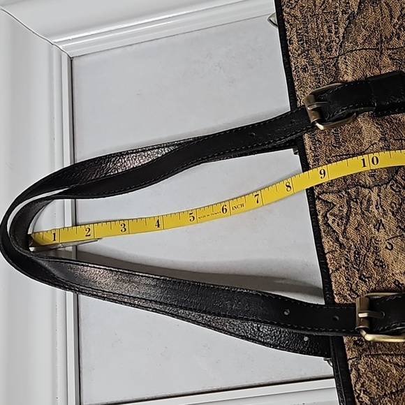 Patricia Nash Large Map Tote Shoulder bag purse - Picture 11 of 12